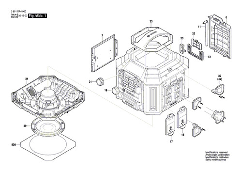 Bosch ersatzteile für gpb - ersatzteile,
